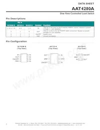 AAT4280AIJS-3-T1 Datasheet Pagina 2