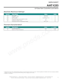 AAT4285IJS-3-T1 Datasheet Page 3