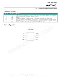 AAT4601IAS-T1 Datasheet Page 2