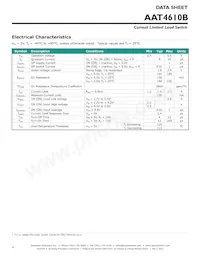 AAT4610BIGV-T1 Datasheet Page 4