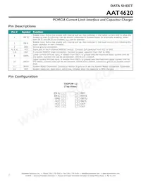 AAT4620ITP-T1數據表 頁面 2