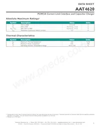 AAT4620ITP-T1 Datasheet Page 3