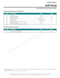 AAT4626IAS-1-T1 Datasheet Page 3