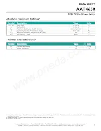 AAT4650IAS-T1 Datasheet Page 3