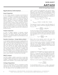 AAT4650IAS-T1 Datasheet Page 8