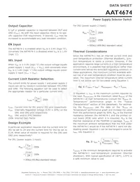 AAT4674ITP-1-T1 Datasheet Page 9