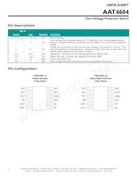 AAT4684ITP-T1 Datenblatt Seite 2