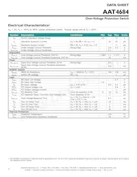 AAT4684ITP-T1 Datasheet Page 4