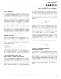 AAT4684ITP-T1 Datasheet Pagina 11