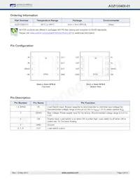AOZ1334DI-01 Datasheet Page 2