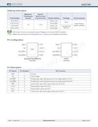 AOZ1341AI Datasheet Page 2