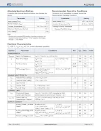 AOZ1342PI-1 Datasheet Page 3