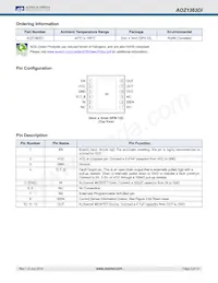 AOZ1363DI Datasheet Page 2