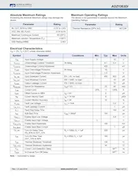 AOZ1363DI Datasheet Page 3
