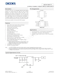AP2111SG-13 Datasheet Cover
