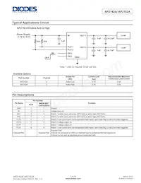 AP2142AMPG-13 Datasheet Page 2