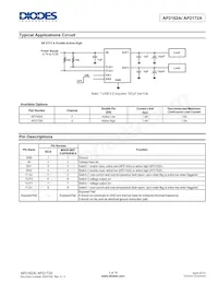AP2162AFGEG-7 Datasheet Page 2