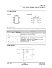 AP2280-1FMG-7 Datasheet Page 2