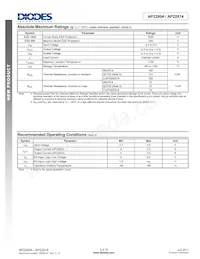AP22814BW5-7 Datasheet Pagina 3