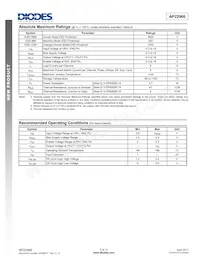 AP22966DC8-7 Datasheet Pagina 3
