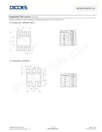 AP2401ASN-7 Datasheet Page 17