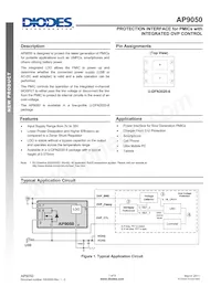 AP9050FDB-7 Datasheet Cover