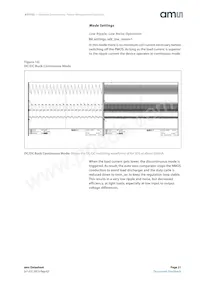 AS3722-BCTT-10 Datasheet Page 21
