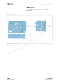 AS3728-BWLT Datasheet Pagina 2