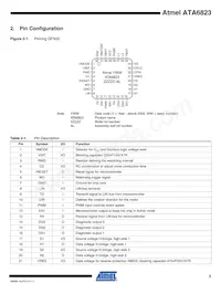 ATA6823-PHQW Datasheet Page 3