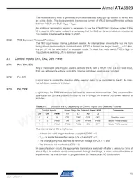 ATA6823-PHQW Datasheet Page 11