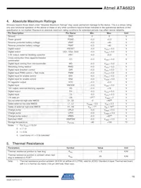 ATA6823-PHQW Datasheet Page 15