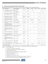 ATA6823-PHQW Datasheet Page 23