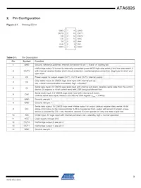 ATA6826-TUQY Datasheet Page 3