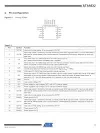 ATA6832-PIQW Datasheet Page 3