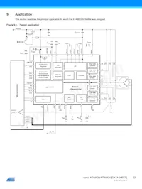 ATA6833C-PLQW 데이터 시트 페이지 22