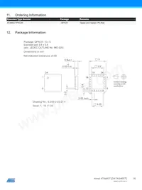 ATA6837-PXQW 19 데이터 시트 페이지 16