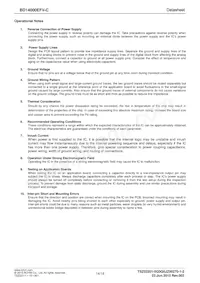 BD14000EFV-CE2 Datasheet Page 14