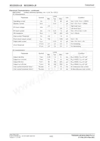 BD2202G-LBTR Datasheet Page 4