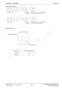 BD2202G-TR Datasheet Page 20
