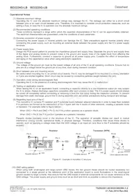 BD2225G-LBTR Datasheet Page 17