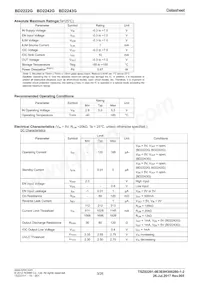 BD2243G-GTR Datasheet Page 3