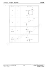 BD2243G-GTR Datasheet Pagina 21