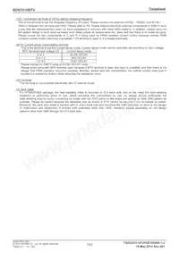 BD63510EFV-E2 Datasheet Page 7