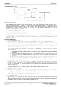 BD6538G-TR Datasheet Pagina 14