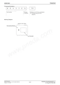 BD6538G-TR Datasheet Pagina 19