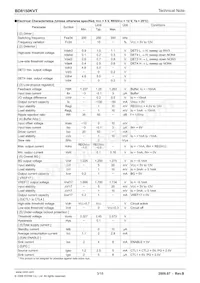 BD8150KVT-E2 Datasheet Pagina 3