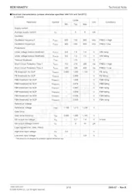 BD8160AEFV-E2 Datasheet Page 3