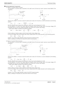 BD8160AEFV-E2 Datasheet Page 11