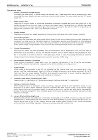 BD82000FVJ-E2 Datasheet Pagina 19