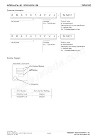 BD82004FVJ-MGE2 Datasheet Page 21